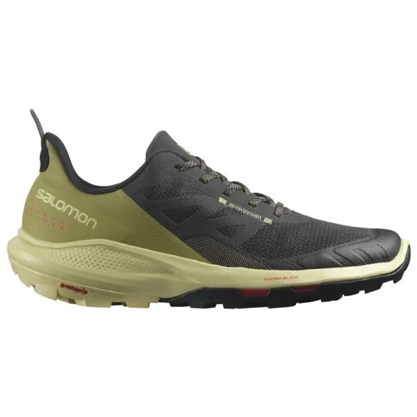 Мужские походные ботинки Salomon Outpulse, черный/зеленый лук-порей 415849