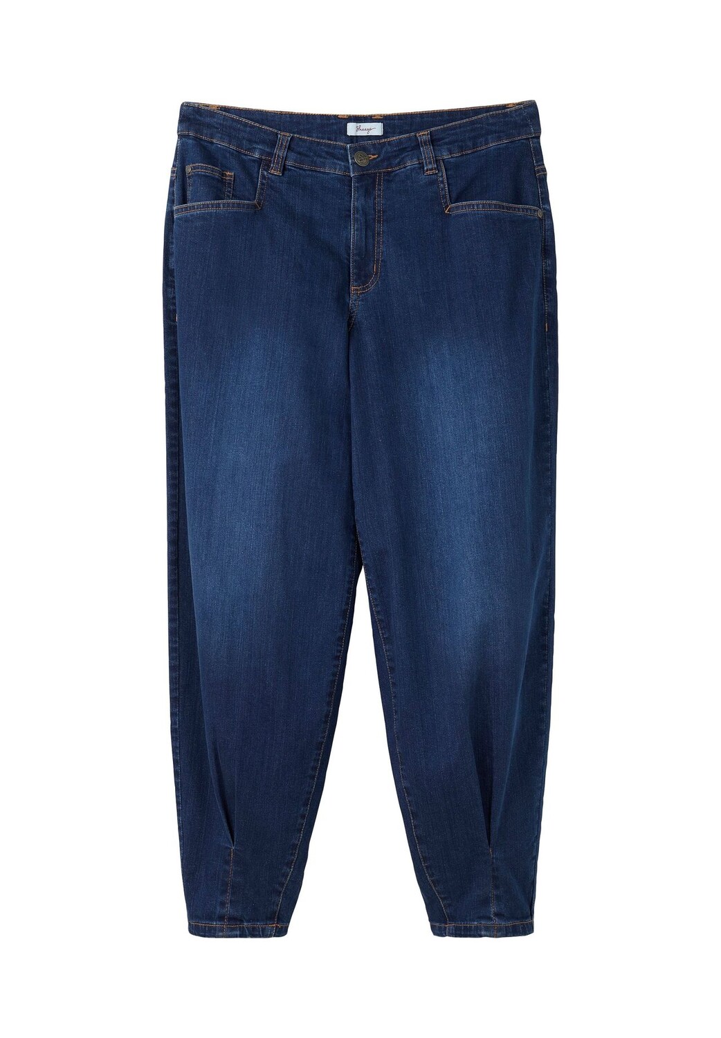 Джинсы мом OLIVIA пятикарманной формы sheego, цвет Blue Denim