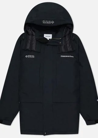 Мужская куртка парка thisisneverthat Gore-Tex Infinium Mountain Down, цвет чёрный, размер L