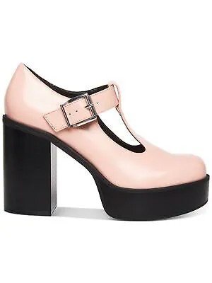 MADDEN GIRL Женские розовые туфли-лодочки на платформе 1-1/2 дюйма Mary Jane Roony Toe Block Heel Pumps 9 M