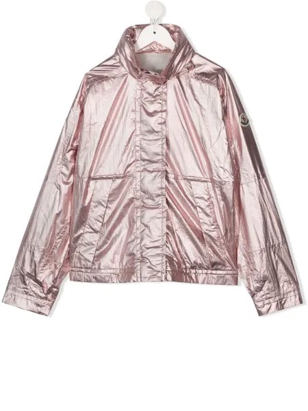 Moncler Enfant куртка с оборками