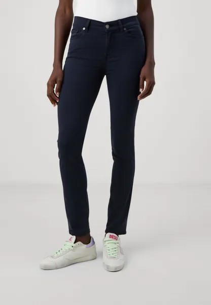 Брюки ROXANNE SATEEN 7 for all mankind, синий