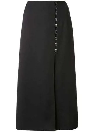 Dion Lee юбка миди с драпировкой
