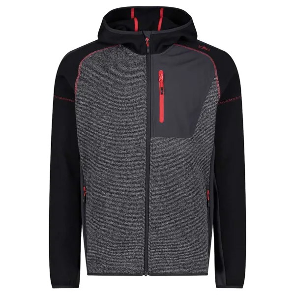 Худи CMP Fix Hood 32H2187, серый