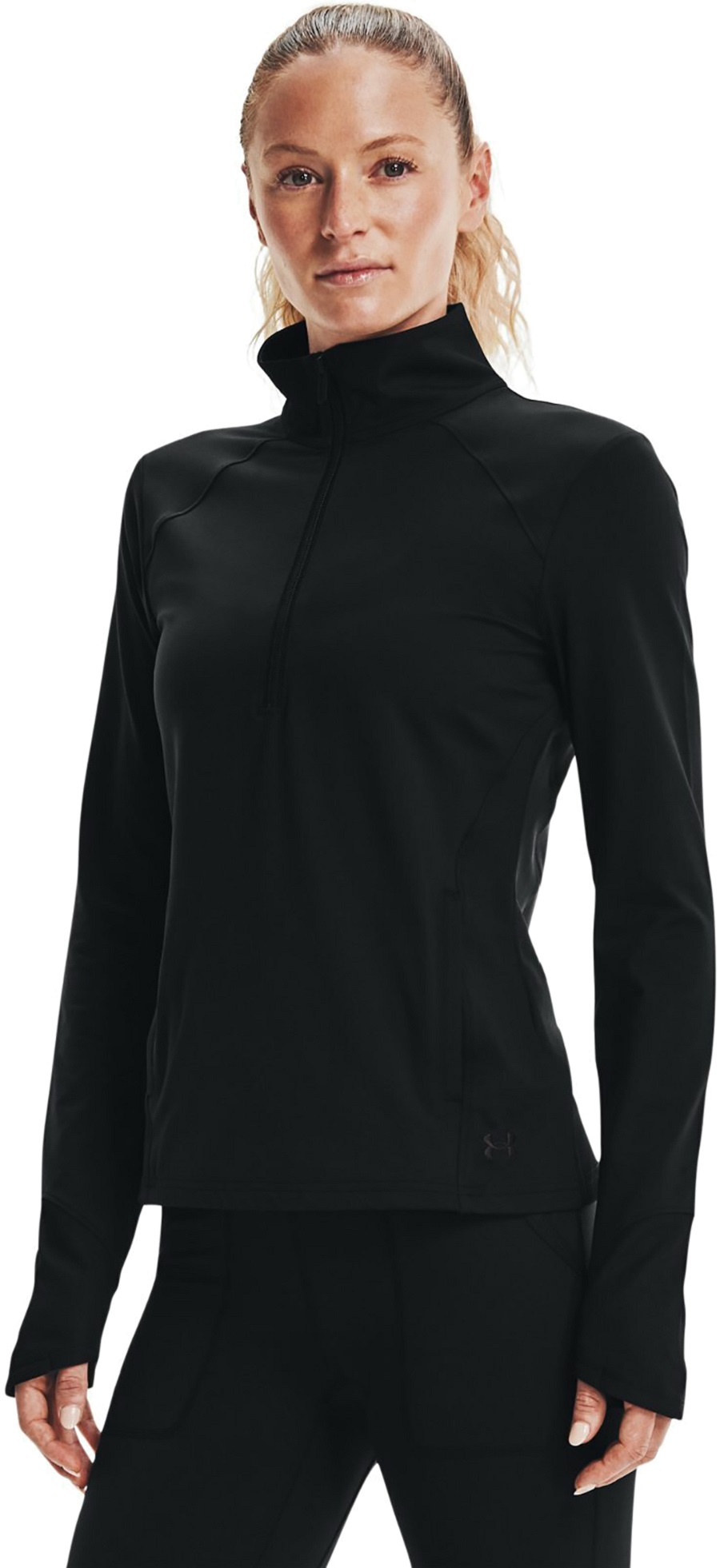 Лонгслив женский Under Armour 1365807-001 черный MD