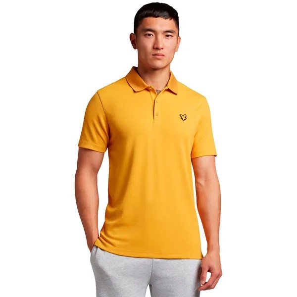 Поло Lyle & Scott Tech, желтый