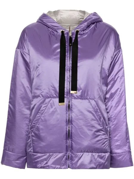 Max Mara двусторонний пуховик GreenBo, фиолетовый