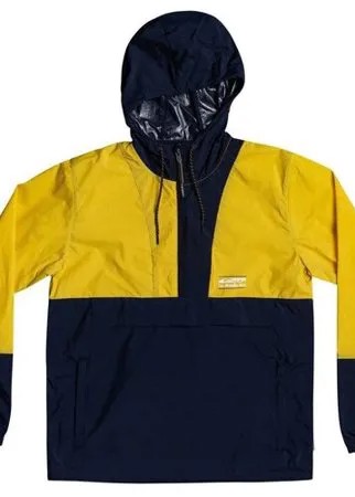 Куртка Quiksilver Pop Over, размер L, синий, желтый