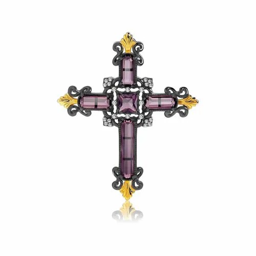 Подвеска VALTERA, серебро, 925 проба, фианит