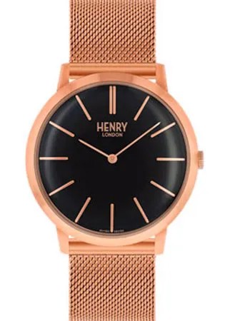 Fashion наручные  мужские часы Henry London HL40-M-0254. Коллекция Iconic