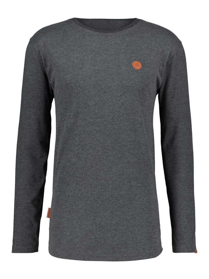 Лонгслив alife and kickin, цвет moonless