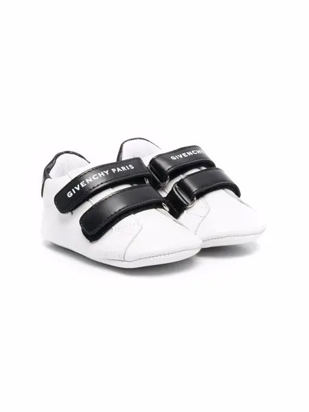 Givenchy Kids logo-print touch-strap sneakers