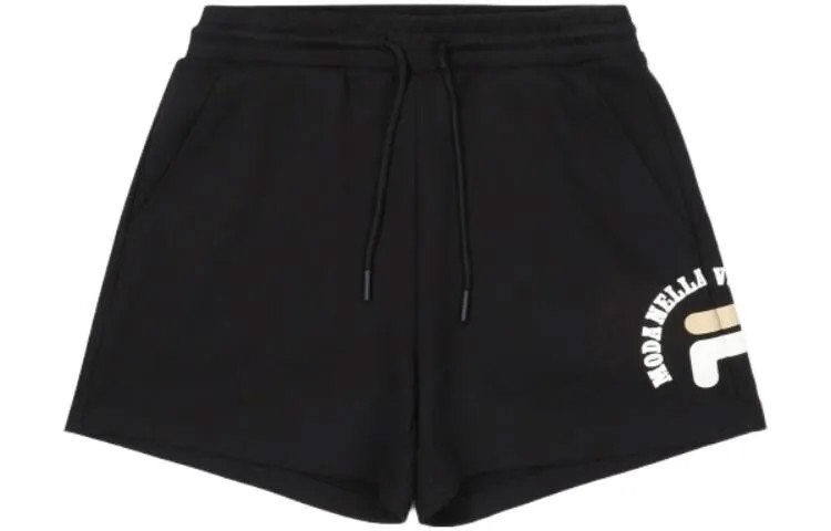 FILA Женские повседневные шорты, цвет Black