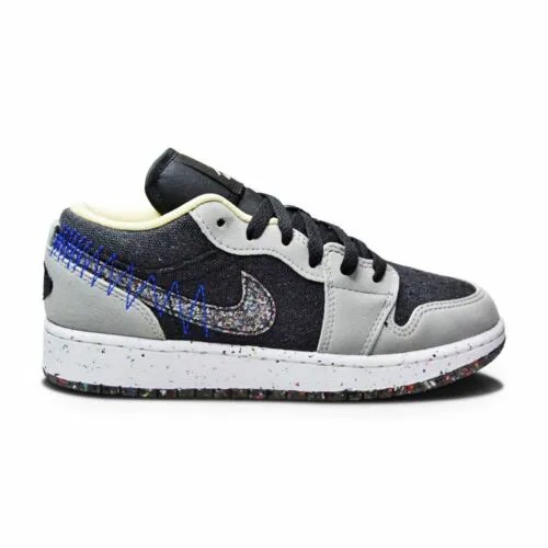 Кроссовки Nike Air Jordan 1 Low SE (GS) для юниоров — DM4690 001 — LT дымчато-серый, многоцветный