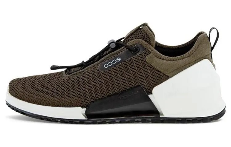 Кроссовки ecco Striding 2.0 Series Lifestyle Shoes Men Low-top Army Green, хаки