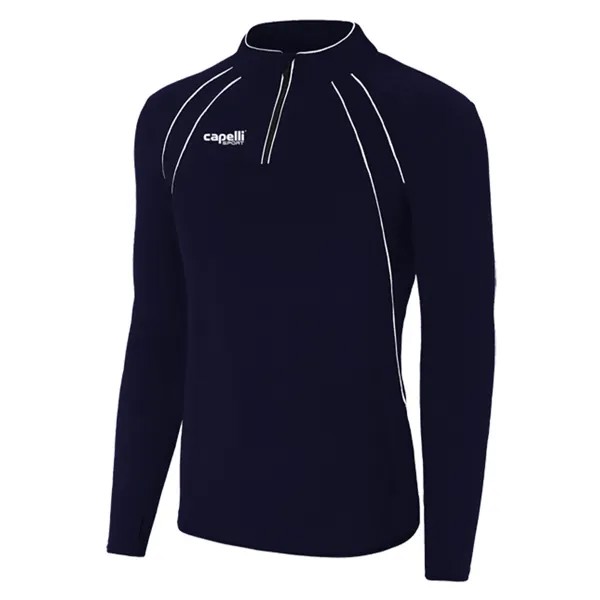 Мужской флисовый свитшот Capelli Sport Raven на молнии 1/4