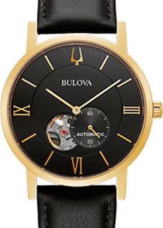 Японские наручные  мужские часы Bulova 97A154. Коллекция American Clipper
