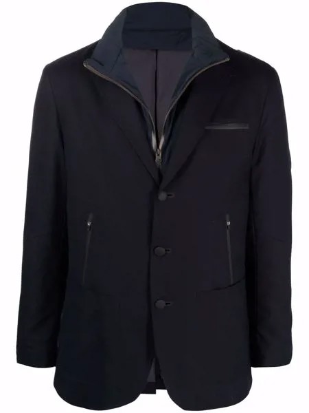 Corneliani многослойный однобортный пиджак