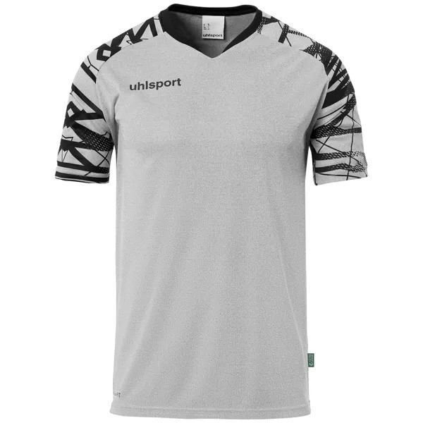 Рубашка uhlsport Trainings T Shirt GOAL 25 TRIKOT KURZARM, цвет dark grau melange