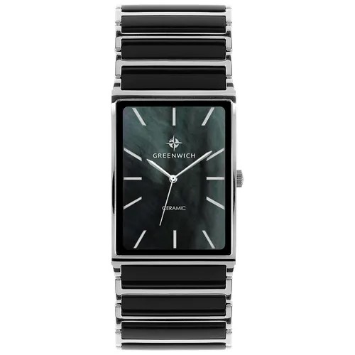 Наручные часы GREENWICH GW 521.10.31, черный, серебряный