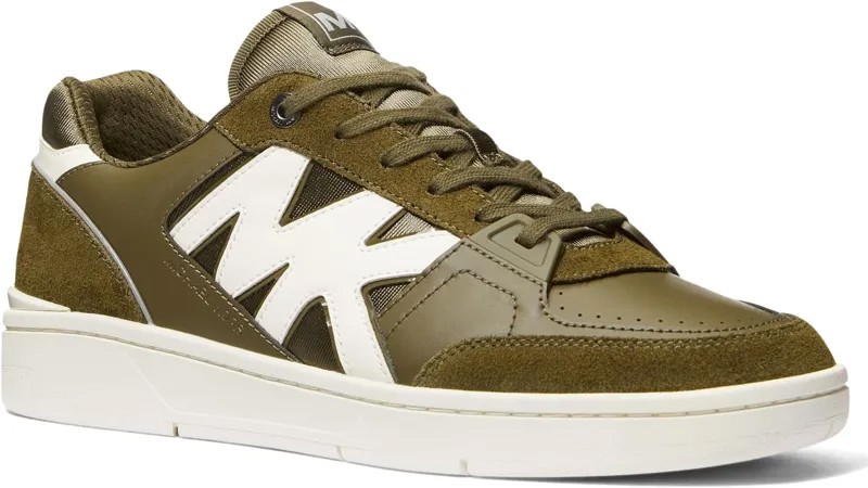 Кроссовки Michael Kors Rebel Lace Up, оливковый