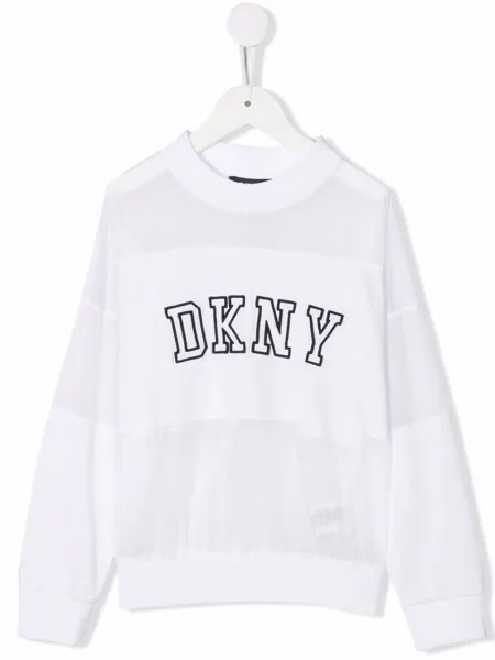Dkny Kids толстовка с логотипом