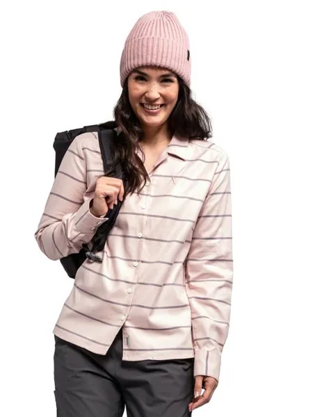 Лонгслив Schöffel Funktionsbluse Roslyn, розовый