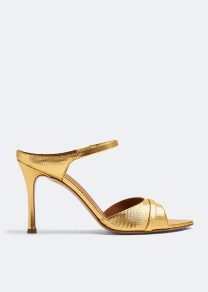Мюли Malone Souliers Una 90, золотой