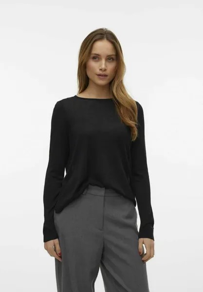 Джемпер NOVA O-NECK Vero Moda, вереск черный