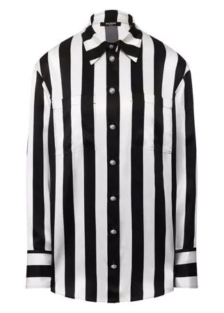 Шелковая рубашка Balmain
