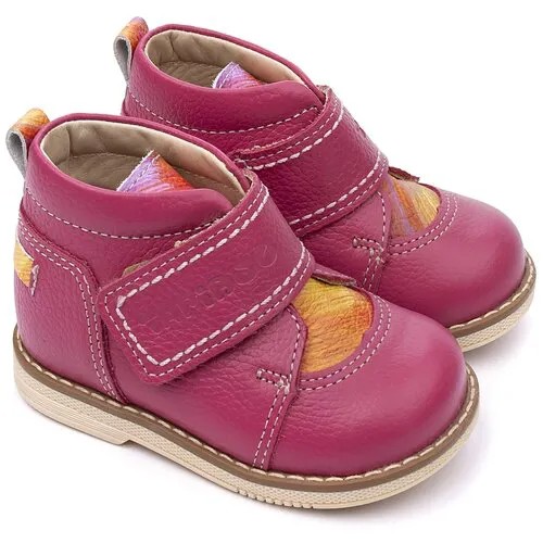 Ботинки Tapiboo, размер 19, розовый
