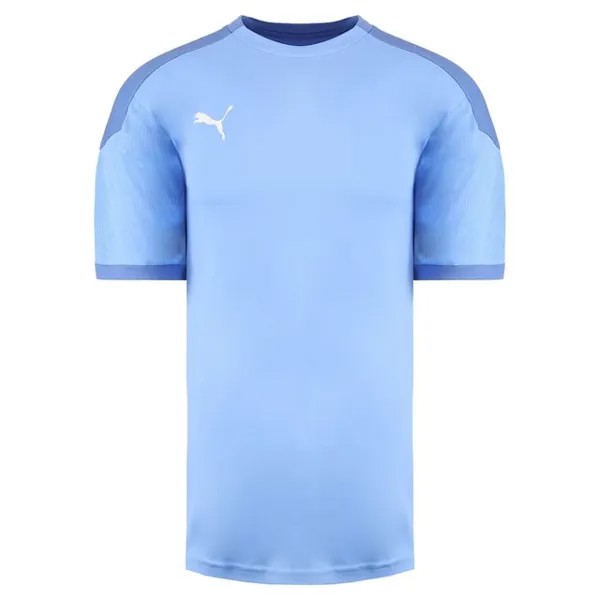 Мужская голубая тренировочная майка Drycell Teamfinal 21 с рукавами 656481 18 Puma, синий
