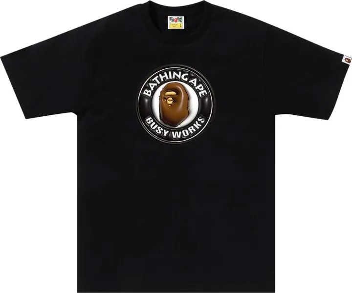 Футболка BAPE 3D Busy Works 'Black', черный