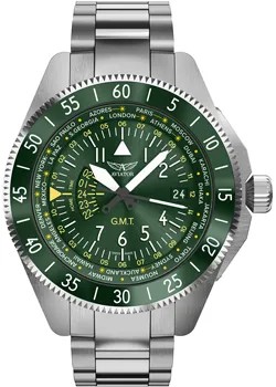 Швейцарские наручные  мужские часы Aviator V.1.37.0.309.5. Коллекция Airacobra