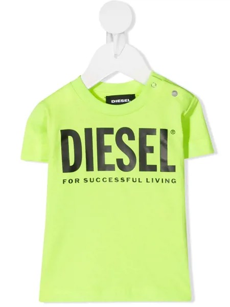 Diesel Kids футболка с логотипом
