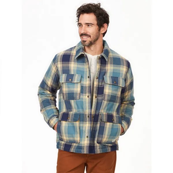 Рубашка Marmot Ridgefield Sherpa Flannel, разноцветный