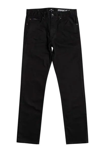 Джинсы Straight Leg MODERN WAVE Quiksilver, цвет mottled anthracite