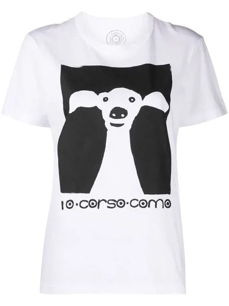 10 CORSO COMO футболка с короткими рукавами и принтом