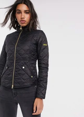 Стеганая куртка Barbour International-Черный