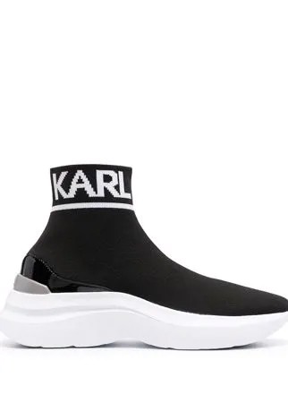 Karl Lagerfeld кроссовки-носки Skyline