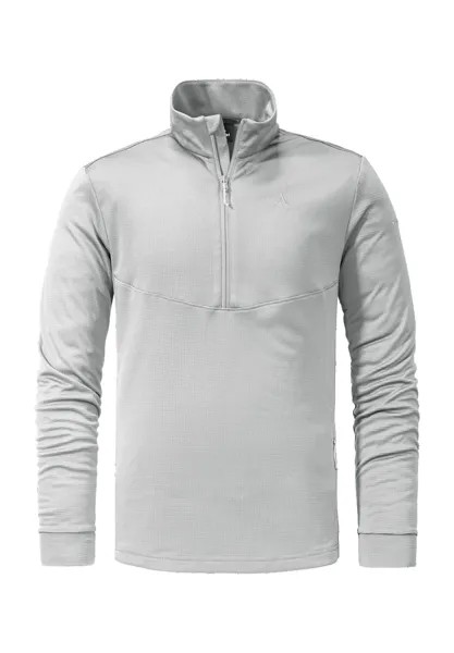 Рубашка CIRC Fleece Loop с длинными рукавами, влагорегулирующая, с защитным карманом, мужская Schöffel, цвет Gray Violet