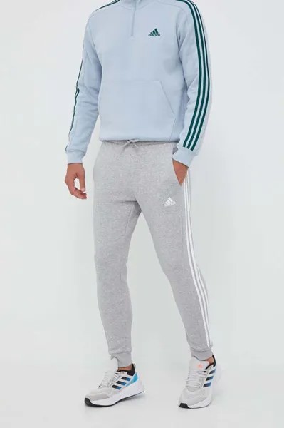 Джоггеры adidas, серый