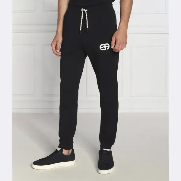 Спортивные брюки стандартного кроя Emporio Armani, синий