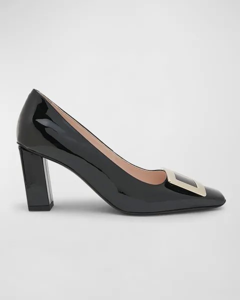 Туфли-лодочки Belle Vivier с пряжкой 75 мм Roger Vivier