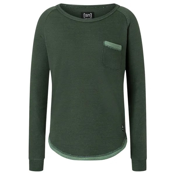 Лонгслив Super Natural Women's Feel Good Crew, цвет Deep Forest