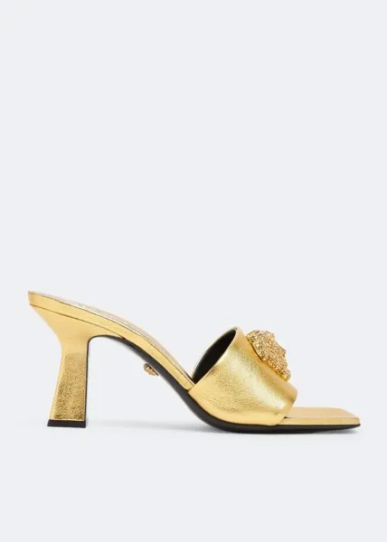 Мюли VERSACE Medusa mules, золотой