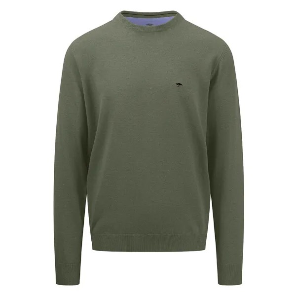 Свитер Fynch Hatton 1413210 O Neck, зеленый