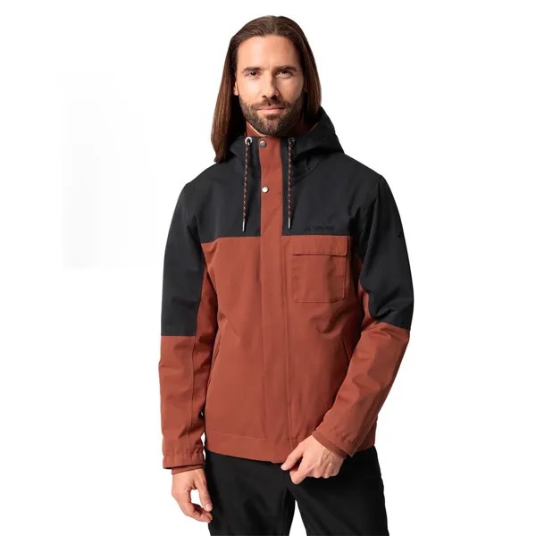 Куртка VAUDE Manukau II Full Zip Rain, коричневый