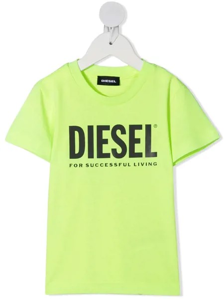 Diesel Kids футболка с логотипом