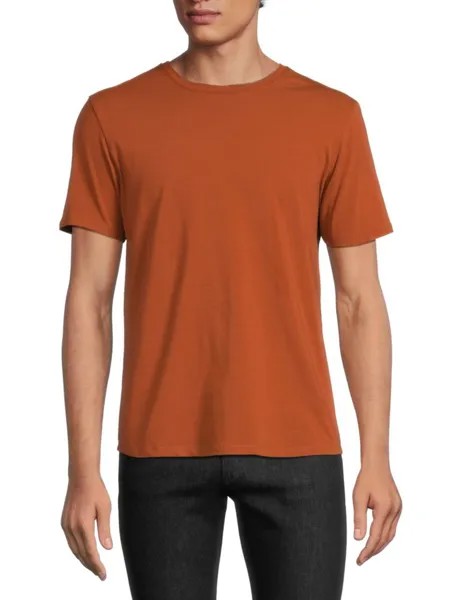 Классическая футболка с круглым вырезом Kenneth Cole, цвет Medium Orange